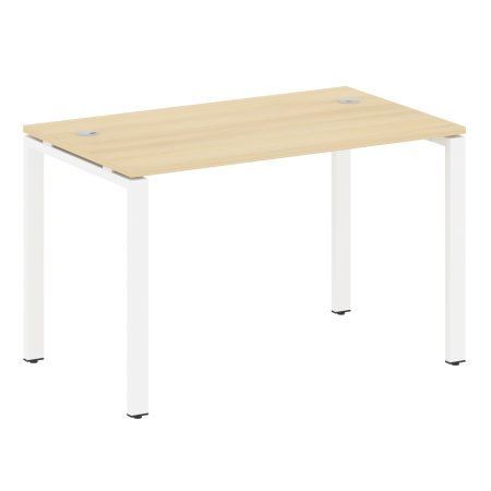 Стол письменный Metal System Style БП.СП-2 1200x720x750 (Акация/Белый металл)
