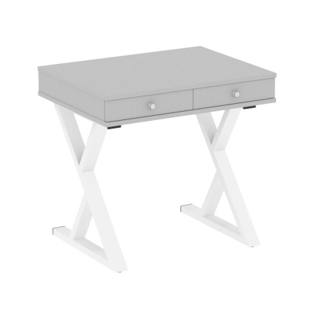 Компьютерный стол VR.SP-1-79M 794x600x750 (Серый/Белый Металл)