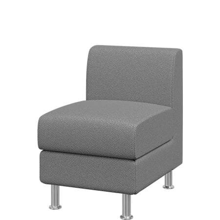 Диван Домино. Модуль 1-местный. (Модуль 1-местный sweet_grey)