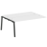 Проходной наборный элемент рабочей станции Metal System Style БА.ПРС-СП-2.5 1800x1475x750 (Дуб Наварра/Серый металл)