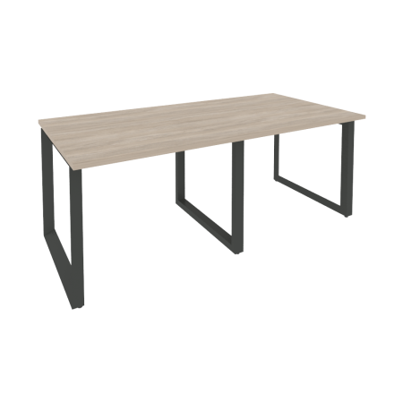 Стол переговорный Onix O.MO-PRG-2.1 1960x980x750 (Дуб Аттик/Черный металл)