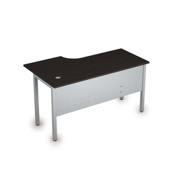 Стол письменный на металлокаркасе прав Стиль 2МК.145 1400x800x750 (ВенгеСерый)
