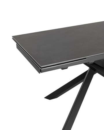 Стол обеденный Альянс раскладной 160-240*90 керамика (Стол обеденный Альянс черный)