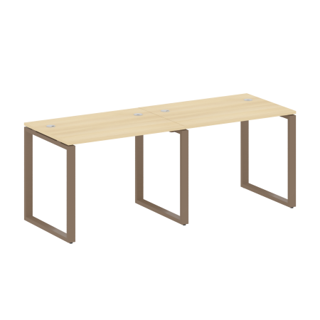 Рабочая станция Metal System Style БО.СМ-2.1 2000x720x750 (Акация/Мокко металл)