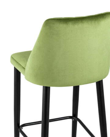 Стул полубарный Диего велюр травяной (Стул полубарный Диего травяной)