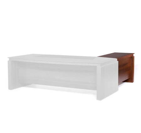 LAGO ПРИСТАВКА ДЛЯ СТОЛА SX/DX (Итальянский Орех/Черный)