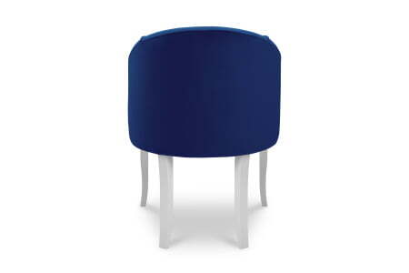 Стул-кресло Nikole (590x670x820) Синий (Синий)