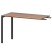 Бриф-приставка на металлокаркасе Арго-М АМ-120.60 1200x600x760 (Ясень шимо/Антрацит)
