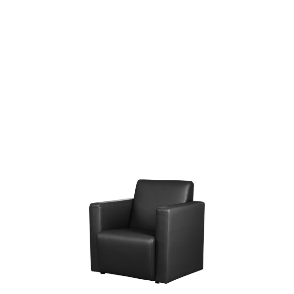 Кресло офисное Джоинт (М-49) с подлокотниками (Черный)