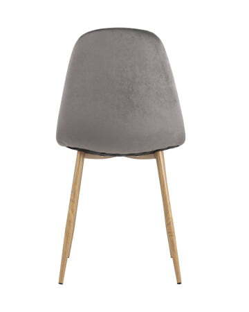 Стул Валенсия велюр серый (Стул Валенсия серый)