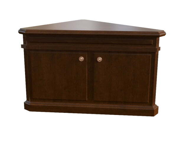 Приставка угловая, левая Washington 29203 L 800x1000x800 (Темный орех)