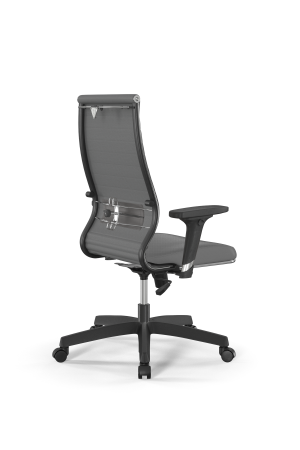 Кресло для руководителя Метта Sit 10 B2-161D - Extra /Km02/Wm12/D02P(M09.B02.G15.W01) (Серый)