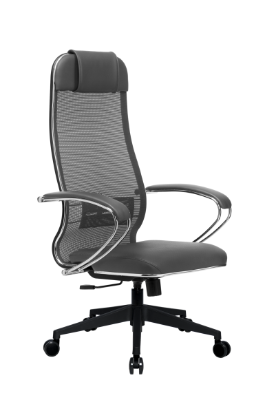 Кресло для руководителя Метта МЕТТА-5.1(MPES)/подл.116/осн.002 (Серый)