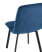 Стул Oliver Square велюр синий (Стул Oliver синий)