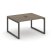 Стол переговорный SN-5O.SPRG-032 (1180х1180х750) (Тиквуд Светлый/Металл Антрацит)