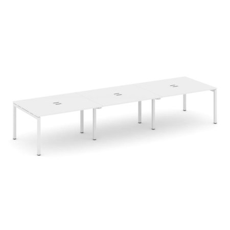 Стол переговорный SN-5P.SPRG-054 (4740х1180х750) (Белый/Металл Белый)