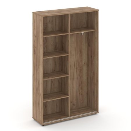 Шкаф-купе комбинированный SN.SHK.E-002 (1200х400х1982) (Дуб Табак)