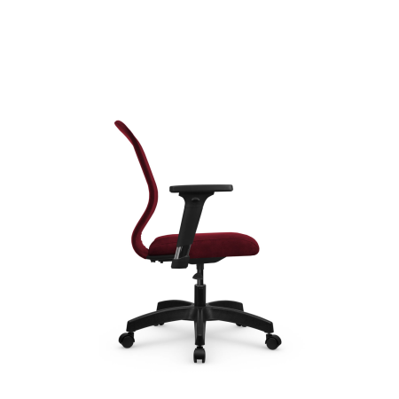 Кресло для руководителя Метта SU-Mr-4(Vivaldi)/подл.200/осн.005 (Красный)