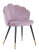 Стул Камилла велюр пепельно-розовый (Стул Камилла пыльно розовый)