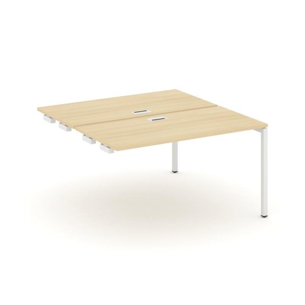 Стол-приставка к опорным элементам SN-4P.DPRS-014 (1580х1432х750) (Акация Лорка/Металл Белый)