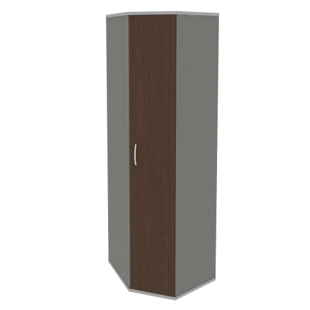 Шкаф Riva А.СТ-1.10 600x600x1980 (Венге-Металлик)