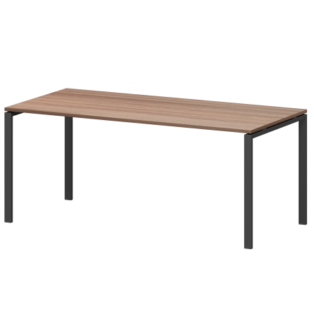 Стол на металлокаркасе для заседаний Арго-М АМ-0058 1800x850x760 (Темный шимо/Антрацит)