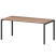 Стол на металлокаркасе для заседаний Арго-М АМ-0058 1800x850x760 (Темный шимо/Белый)
