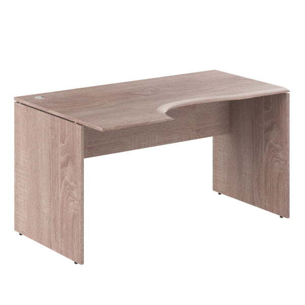 Стол эргономичный левый Wave WCET 149 L 1400x900x750 (Дуб Сонома)