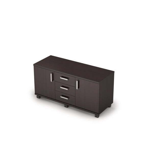 6Т.006 Тумба мобильная (1190x454x598) (Венге)