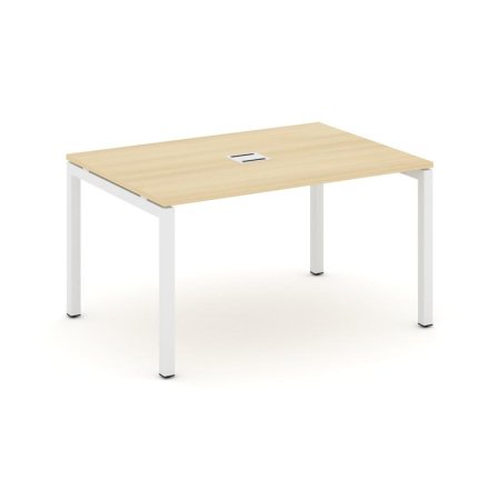 Стол переговорный SN-5P.SPRG-001 (980х980х750) (Акация Лорка/Металл Белый)