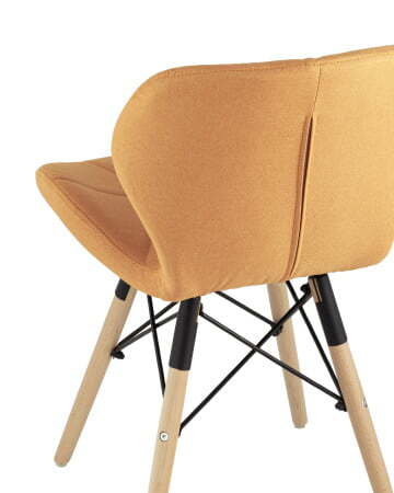 Стул Бон рогожка оранжевый (Стул Бон оранжевый)