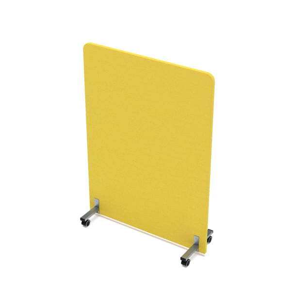Акустическая мобильная перегородка SOFTOffice 011.МП.1014 1000x377x1400 (Lemon)