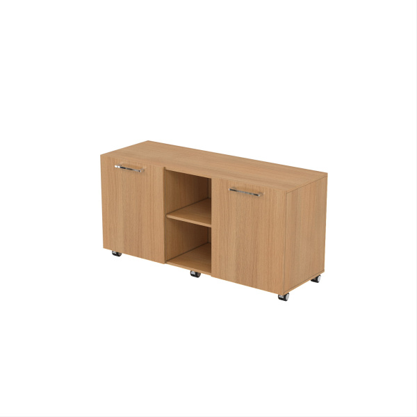 10Т.006.16 Тумба сервисная, мобильная  (1300x450x663) (Romano)