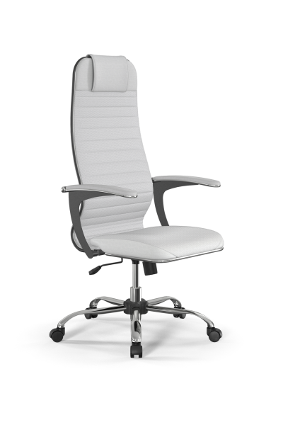 Кресло для руководителя Метта Sit 10 B1-117U - Extra /Um02/Wm12/U0mL-b(M09.B21.G20.W01) (Белый)