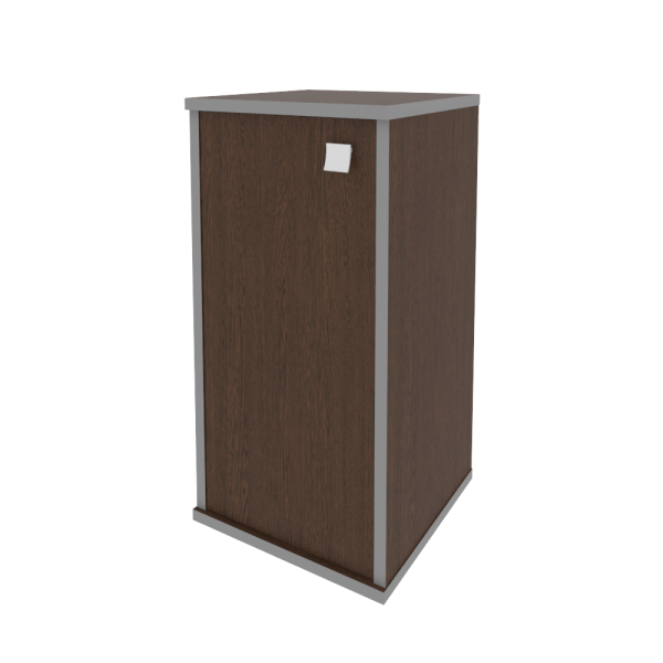 Шкаф низкий узкий, левый Style Л.СУ-3.1Л 412x410x828 (Венге Цаво)