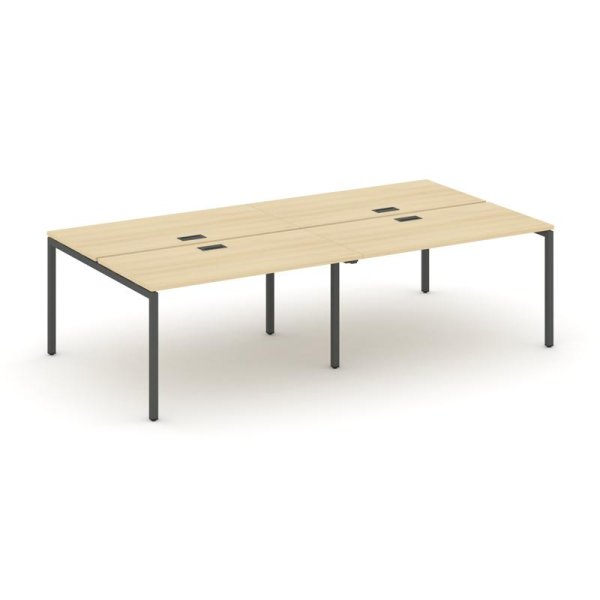 Рабочая станция 2-х сторонняя SN-4P.DRS-041 (1960х1432х750) (Акация Лорка/Металл Антрацит)