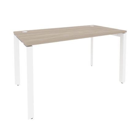 Стол рабочий на П-образном м/к Onix O.MP-SP-3.7 1380x720x750 (Дуб Аттик/Белый Металл)