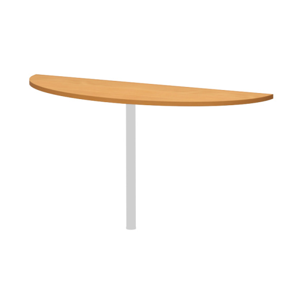 Приставка (без опоры) Этюд Р20.17 1435x470x25 (Бук Бавария)