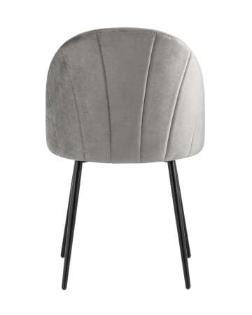Стул Логан велюр серый (Стул Логан серый)