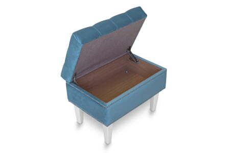 Пуф Parige 600 (620x420x450) Голубой (Голубой)