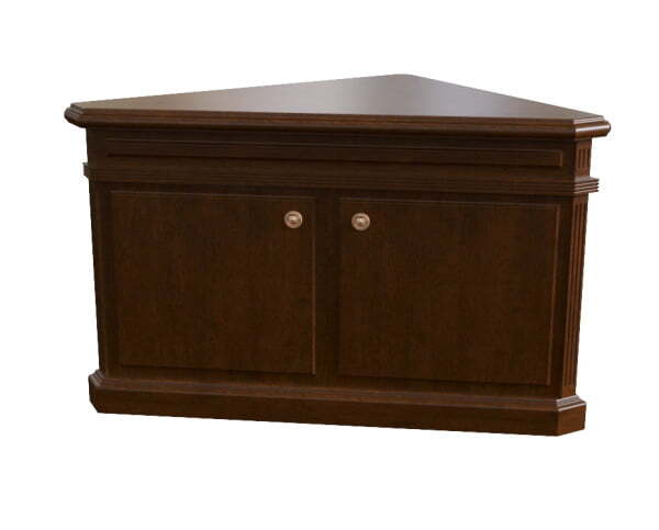 Приставка угловая, правая Washington 29202 R 800x1000x800 (Темный орех)