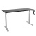 Стол c ручным приводом LA-T33-M1 (1400x600x725-1165) (Черный | Серый)