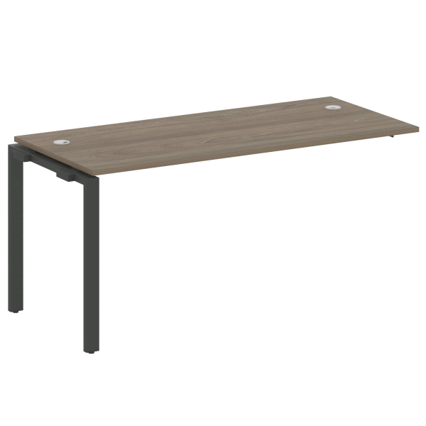 Проходной наборный элемент рабочей станции Metal System Style БП.ПРС-СП-1.4 1600x720x750 (Вяз/Антрацит металл)