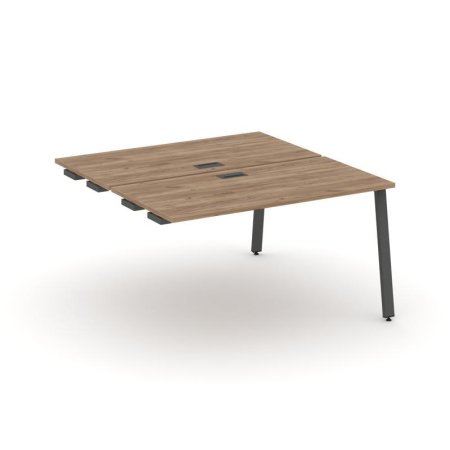 Стол-приставка к опорным элементам SN-6A.DPRS-023 (1380х1632х750) (Дуб Табак/Металл Антрацит)