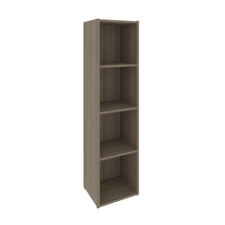 Модуль основной 4 ячейки Locker Plus LK.OM-4 408x350x1593 (Вяз благородный)