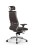 Кресло для руководителя Метта Samurai L2-8D - Infinity /Kc04/Wm06/D04P/H2cL-3D(M06.B32.G11.W03) (Темно-коричневый)