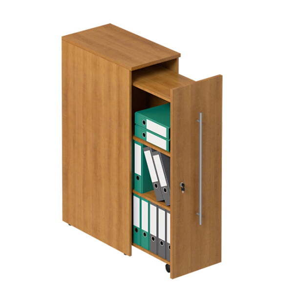 Стеллаж вертикальный с замком, правый Формула ФР 339 380x690x1210 (Вяз светлый)