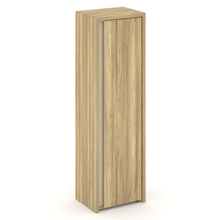 Шкаф высокий узкий Corner COR.SU-1.9 (R) (600x450x2000) (Гикори Песочный-Ваниль)