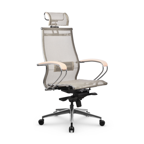 Кресло для руководителя Метта Samurai S-2.051 MPES (Молочный)