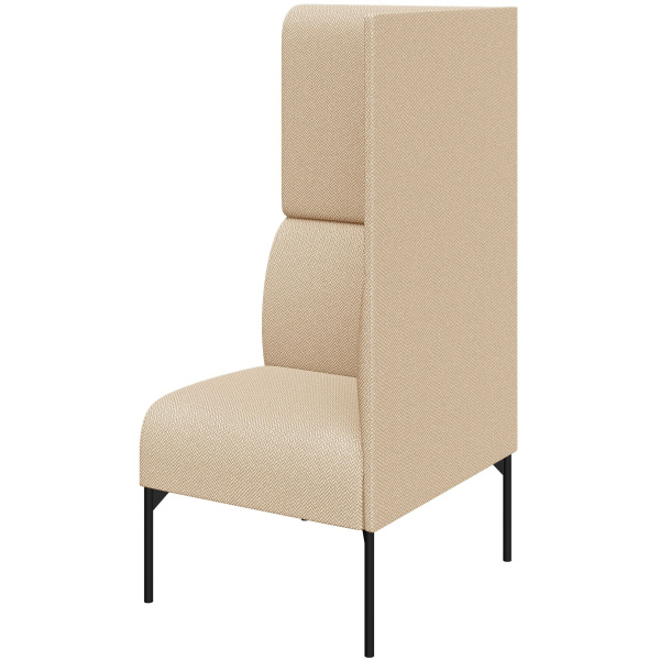 Диван Бридж. Модуль 1-местный левый высокий. (Модуль 1-местный левый высокий sweet_cream)